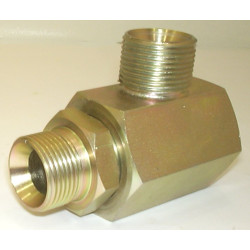 1/4 BSP x 1/4 BSP M/M 90 SWIVL**